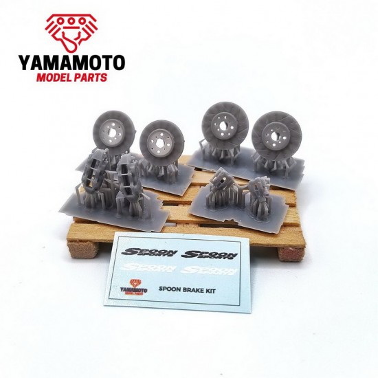 1/24 Spoon Brake Kit for Honda Civic/Integra/Prelude/Del Sol/Crx