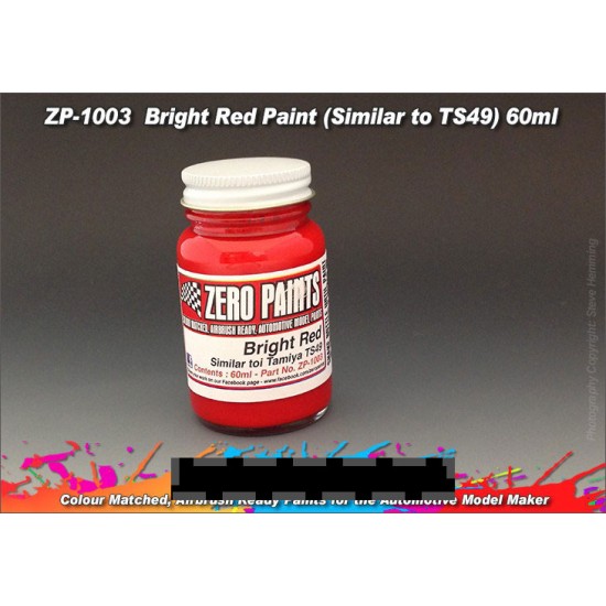 Bright Red Paint ( Similar to TS49) 60ml