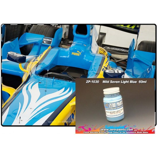 Mild Seven Blue Paint for Renault Formula 1 Car R23-26/Benetton B195 60ml