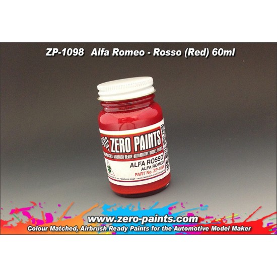 Alfa Romeo - Rosso (Red) Paint 60ml