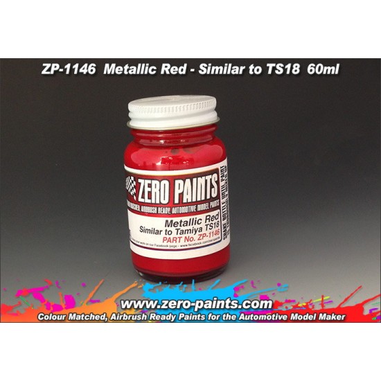 Metallic Red Paint (Similar to TS18) 60ml