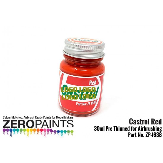 Castrol Red Paint 30ml