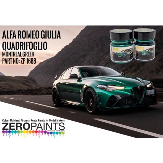 Alfa Romeo Quadrifoglio Montreal Green (2x30ml)