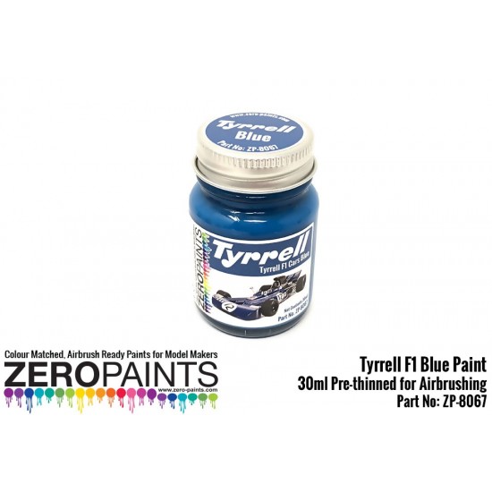 Tyrrell F1 Cars Blue (30ml)