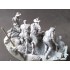 54mm Scale WWI Battle of Chunuk Bair, Gallipoli Campaign (6 figures w/base & accessories)