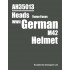 1/35 WWII German M42 Helmet - Tense Faces (5 different heads)