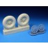 1/48 F4U Corsair Diamond Tread Mainwheels for Tamiya kits