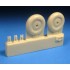 1/48 Hawker Hurricane 4 Slot Mainwheels for Airfix/Hasegawa/Italeri/Pegasus kits