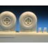 1/48 Hawker Hurricane 4 Slot Mainwheels for Airfix/Hasegawa/Italeri/Pegasus kits