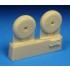 1/72 Sea Fury Block Tread Mainwheels for Special Hobby/Trumpeter kits