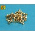 1/16 Turned Imitation of Hexagonal Bolts (1.75 x 2.2mm, 25pcs)