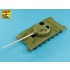 1/35 Russian T-72M1 & T-64A/B 125mm 2A46M Gun Barrel for Tamiya/Trumpeter/Zvezda