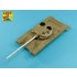 1/35 Russian T-72M1 & T-64A/B 125mm 2A46M Gun Barrel for Tamiya/Trumpeter/Zvezda