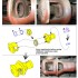 1/35 PzKpfw.VI Ausf.H 75mm KwK40L/48 Gun Barrel w/Muzzle Brake for Zvezda kits