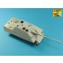 1/35 German Jagdpanther Ausf G1 Late & G2 8.8cm Pak 43/3 L/71 Gun Barrel for Takom Model