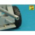 1/35 6 pdr Mk.IV (57mm) A/T Gun Barrel for w/Ball Muzzle Brake