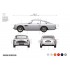 1/32 Starter Set - Aston Martin Db5 Silver w/Paints, Cement & Brushes