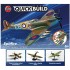 Quickbuild Supermarine Spitfire Plastic Brick Construction Toy (Wingspan: 270mm)