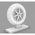 1/32 Messerschmitt Bf109 G2/4 Wheel Set for Revell kits