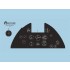 1/24 Hawker Hurricane Mk.1 Instrument Panel Decals for Airfix kits