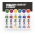 Oil Paint Set - Primary and Secondary Colours (6x 20ml)