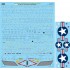 1/32 Phantom Airframe Data (Stencil Type) - F-4B & F-4J Panels & Markings for Tamiya kits