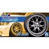 1/24 19inch SSR Professor MS3 Wheels and Tyres Set 