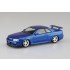 1/32 Nissan R34 Skyline GT-R Custom Wheel (Bayside Blue) Snap Kit No.11-Sp1