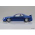 1/32 Nissan R34 Skyline GT-R Custom Wheel (Bayside Blue) Snap Kit No.11-Sp1