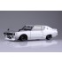 Diecast - 1/43 KGC110 Ken and Mary Skyline Custom Style (Silver Metallic)