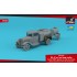 1/144 WWII Soviet BZ-42 refueler on GAZ-AA chassis with 1-axle Fuel Tank Trailer