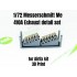 1/72 Messerschmitt Me 410A Exhaust Detail Set for Airfix kits