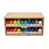 Arttystation #19B Opera Slide & Tiling Drawer Paint Shelf (36mm Type, for 40 paints)