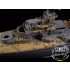 1/700 DKM Tirpitz Wooden Deck for Revell kit #05099