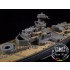 1/700 DKM Tirpitz Wooden Deck for Revell kit #05099