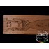 1/700 DKM Bismarck 26-27 May 1941 Wooden Deck for Dragon kit #7125