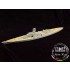 1/700 DKM Bismarck 26-27 May 1941 Wooden Deck for Dragon kit #7125