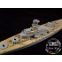 1/700 DKM Bismarck 26-27 May 1941 Wooden Deck for Dragon kit #7125