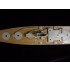 1/700 US Battleship BB-63 Missouri 1991 Wooden Deck for Trumpeter kit #05705