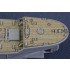 1/700 Japanese Food Supply Ship Mamiya 1931 Wooden Deck Set for Pit-Road W163 kit