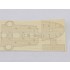 1/144 Peiyang Squadron "Ping Yuen" Wooden Deck, Masking for Bronco #KB14005