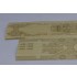 1/350 USS Missouri Wooden Deck for VeryFire kit #350909