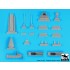 1/48 FMA IA 58 Pucara Wheel Bays & Canon for Kinetic kits