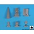 1/48 Dassault Mirage F1 Radar & Spine Electronic for KittyHawk kits