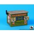 1/72 Tobacco/Newspaper Kiosk (Germany/France) Diorama Kit w/Posters (Size: 120x90mm)