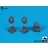 1/144 British Sea Mine Mk XVII (3pcs)