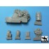 1/35 German Sidecar Accessories Set for Master Box kit