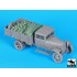 1/35 Soviet Truck GAZ-MM Mod 1943 Accessories Set for MiniArt #35134