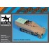 1/35 SdKfz 251 /9 Ausf.D Canvas for Tamiya kits