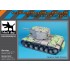 1/35 Russian KV-2 Heavy Tank Accessories Set for Tamiya kits